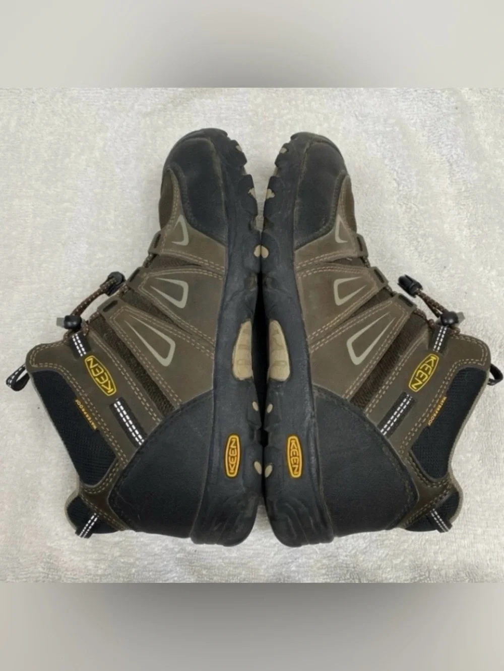Keen Girls Brown Bungie Waterproof Hiking Outdoor Boot Size EU 36 Kids 4 Camping